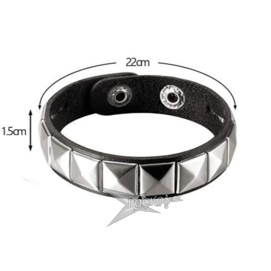 PYRAMID STUDS BRACELET - Image 2