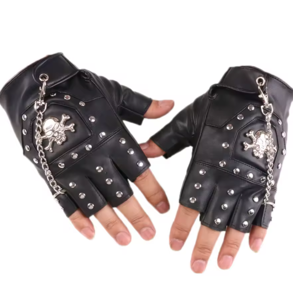 RIVET SKELETON GLOVES
