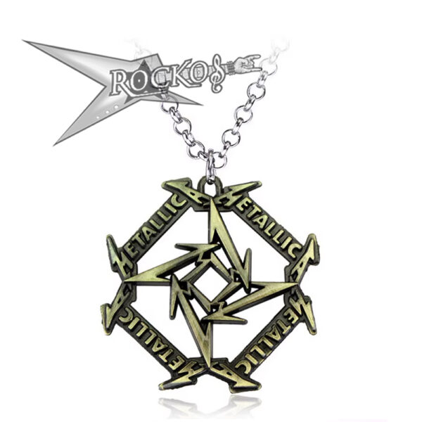 METALLICA NECKLACE (Golden)
