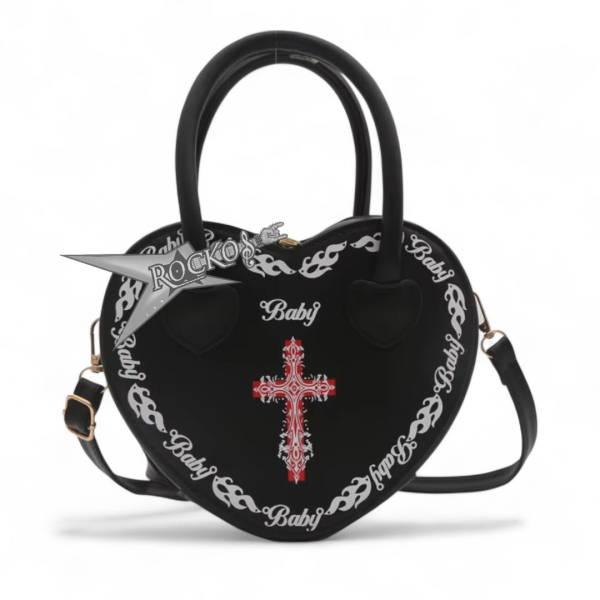 HEART SHAPED PURSES LEATHER BAG
