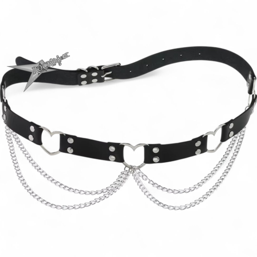 CHAIN HEART WAIST BELT-HARNESS - Image 2