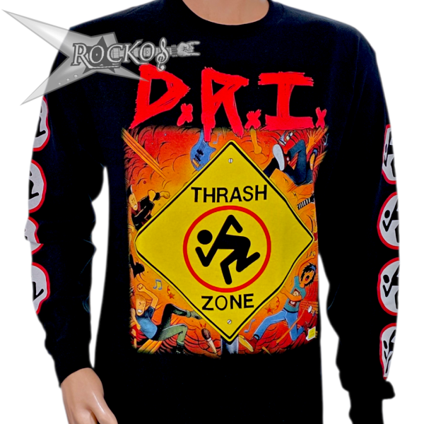 D.R.I. LONG SLEEVE (PRINTED)
