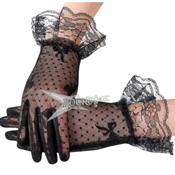 SHORT LACE GLOVE