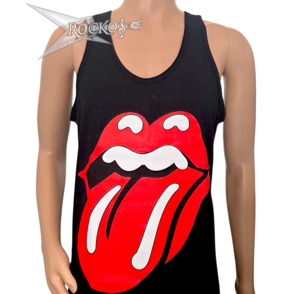 THE ROLLING STONES TANK-TOP (PRINTED)