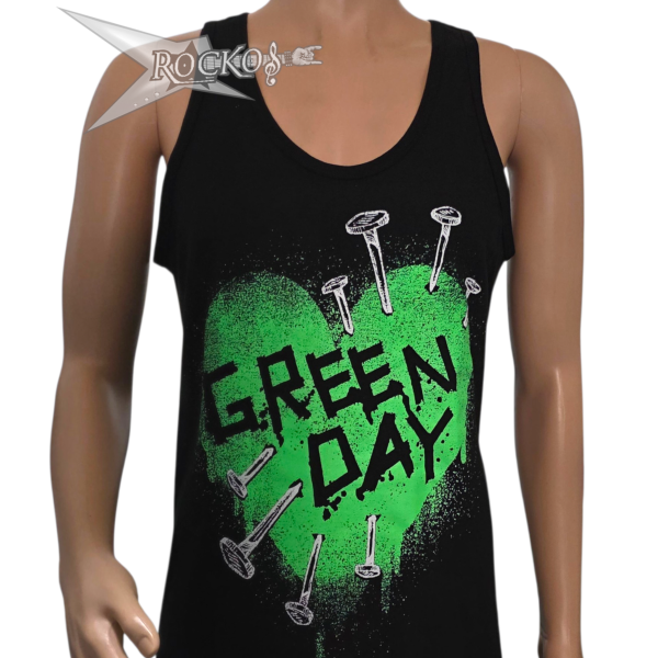 GREEN DAY TANK TOP (PRINTED)