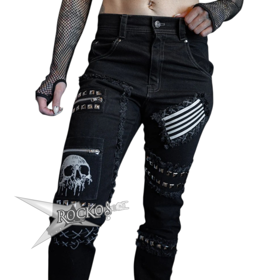 War Machine Exposed Stitch Pants [Unisex]