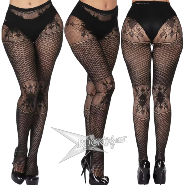 FISHNET THIGH-HIGH STOCKING