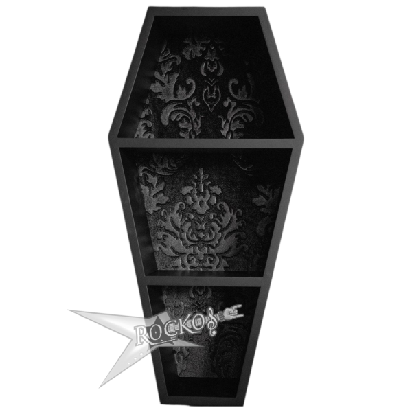 HAUTED MANSION 20" COFFING SHELF (Black Velvet)