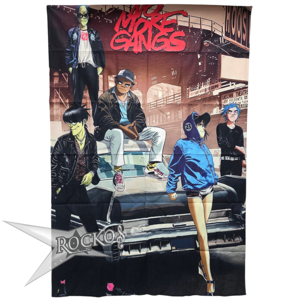 GORILLAZ (Poster Flag)