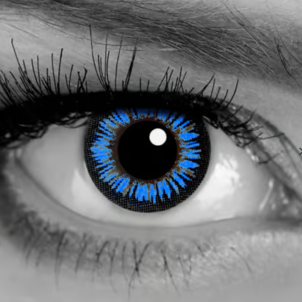 COLOR MAX BLUE CONTACT LENSES-Gothika
