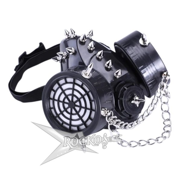 CYBER GOTHIC RIVET MASK