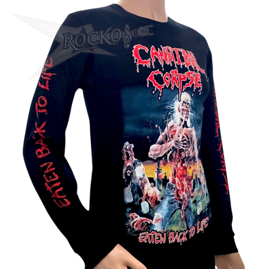 CANNIBAL CORPSE-Eaten Back to' Life-LONG SLEEVE (PRINTED) - Image 2