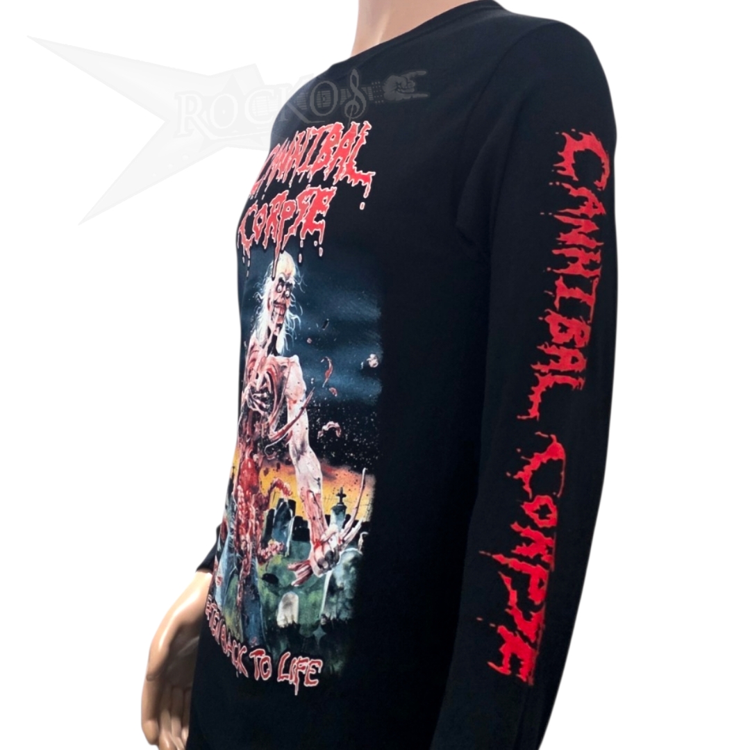 CANNIBAL CORPSE-Eaten Back to' Life-LONG SLEEVE (PRINTED) - Image 3
