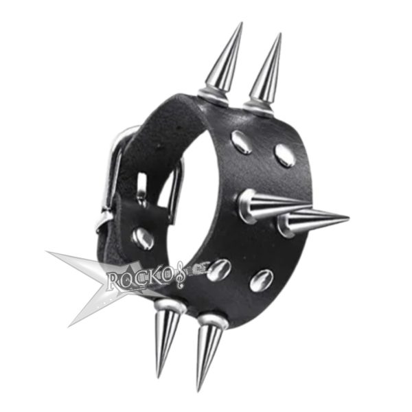 PU LEATHER BRACELET MULTI-STUDS