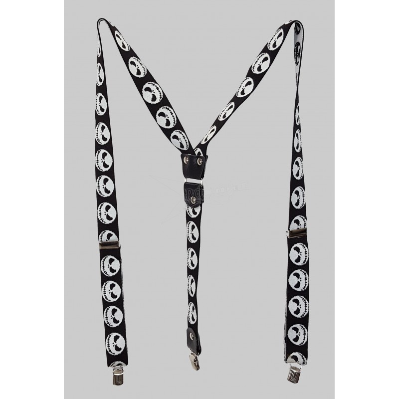 Jack White and Black Style 2 Suspenders