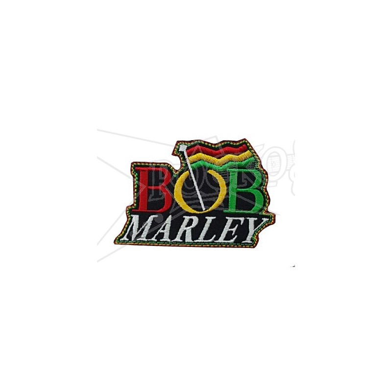 Bob Marley Embroidered AdehesivePatch