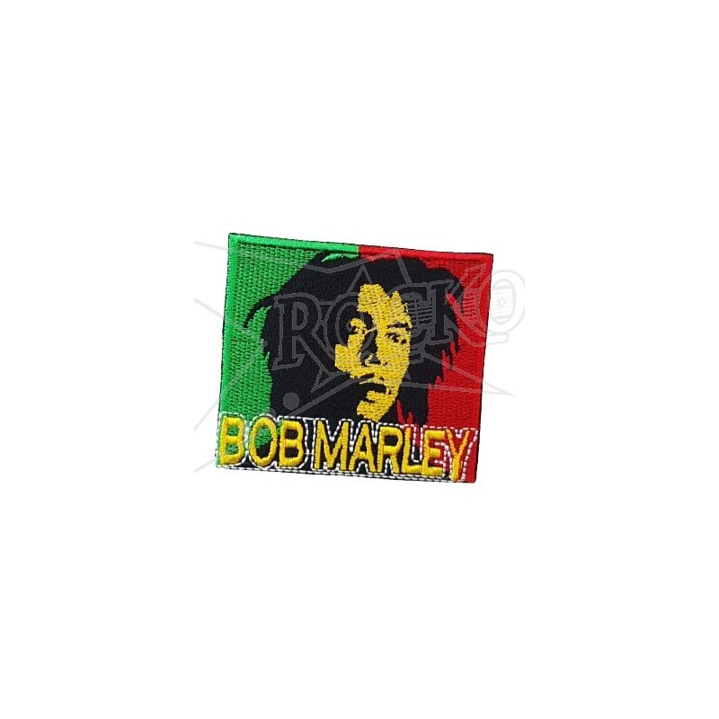 Bob Marley Embroidereed Adhesive Patch