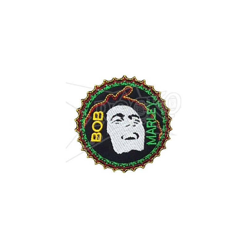 Bob Marley Embroidered Adhesive Patch