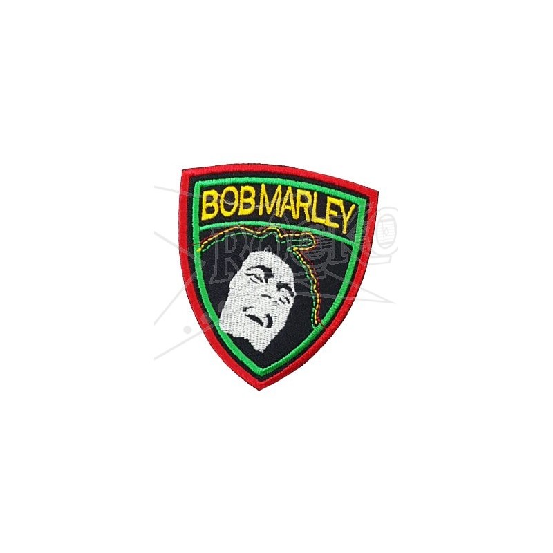 Bob Marley Embroidered Adhesive Patch